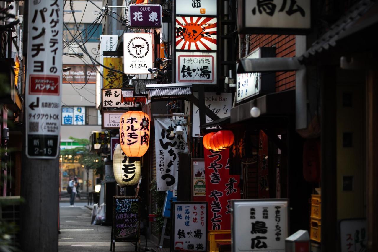 Lof Hotel Shimbashi Tokio Exterior foto