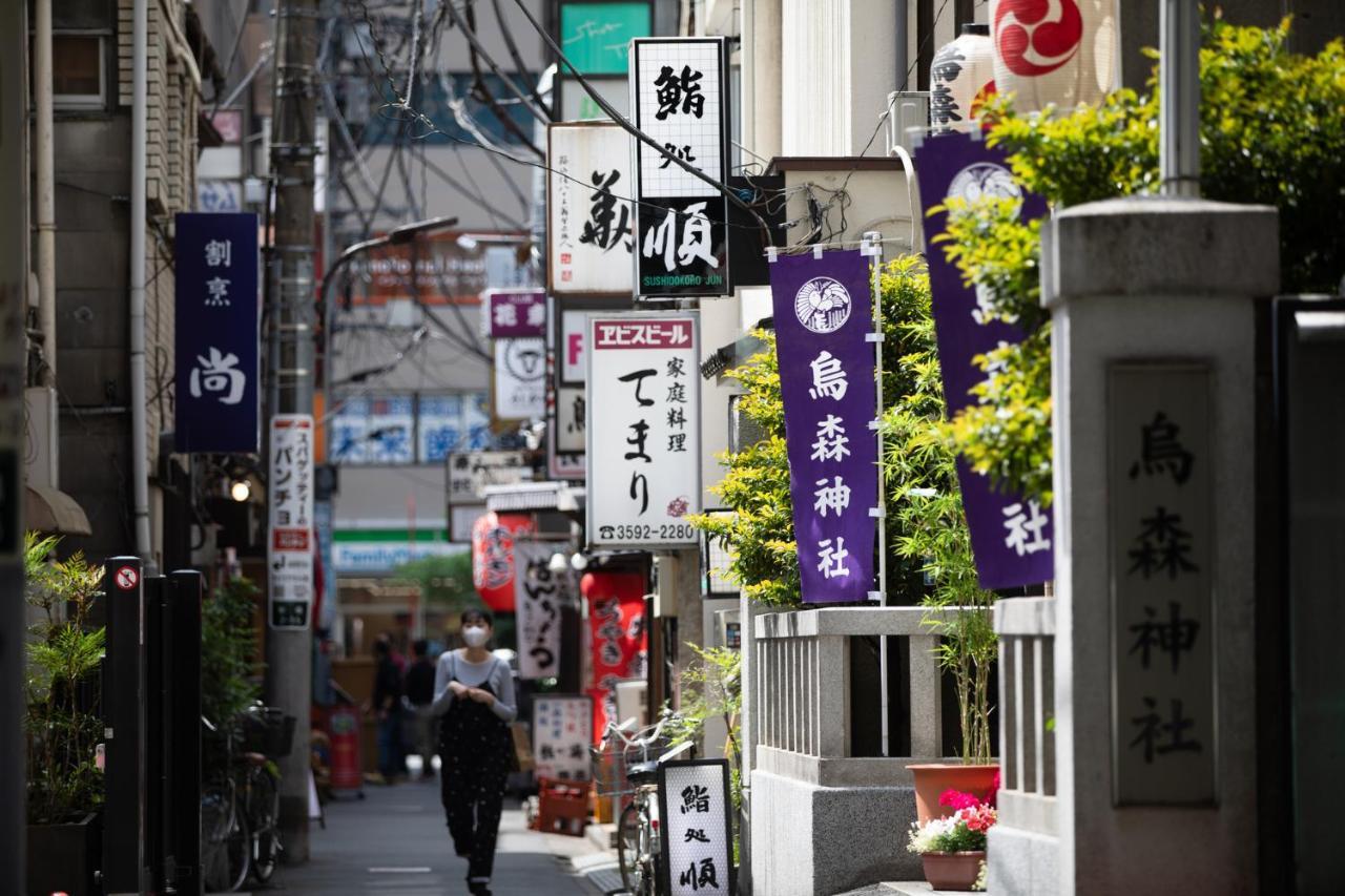 Lof Hotel Shimbashi Tokio Exterior foto