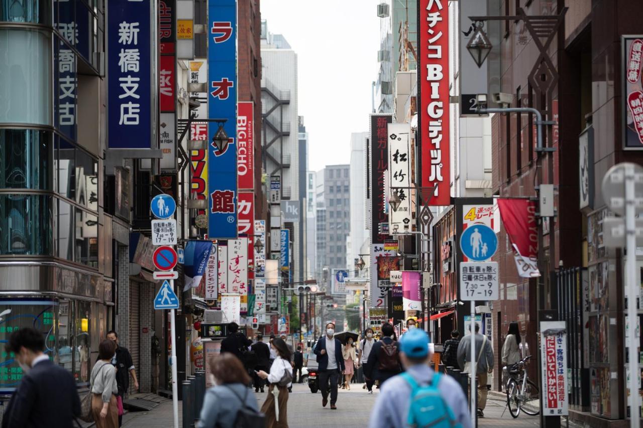 Lof Hotel Shimbashi Tokio Exterior foto